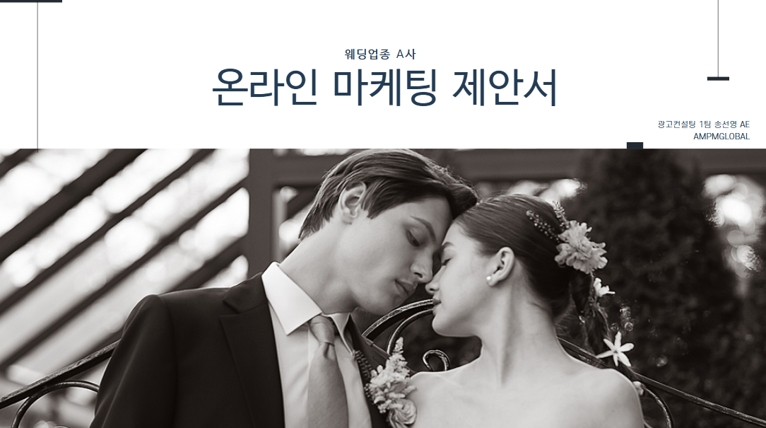 한국 웨딩사진 업체 온라인 마케팅 성장 전략 개요