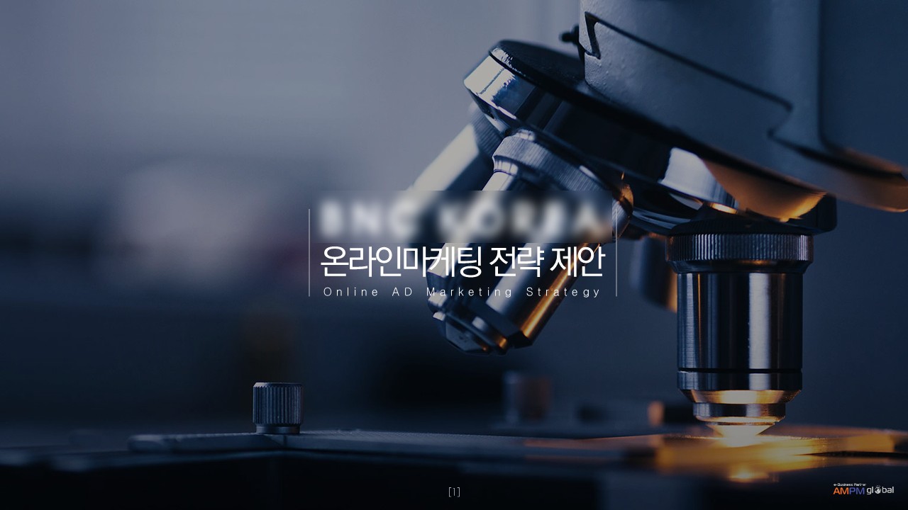 의료기기 B사 검색광고 제안사례